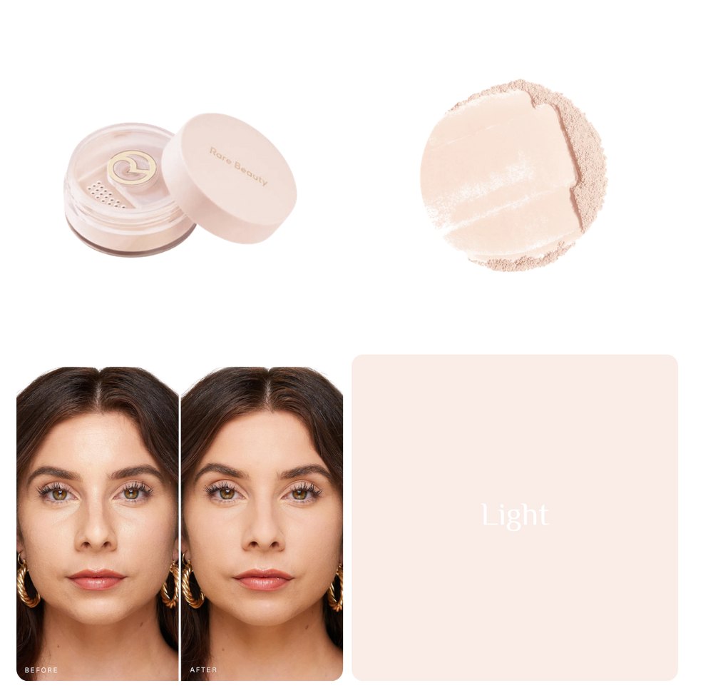 Rare Beauty Always An Optimist Soft Radiance Setting Powder - 10g | رير بيوتي لوس باودر - 10 غرام
