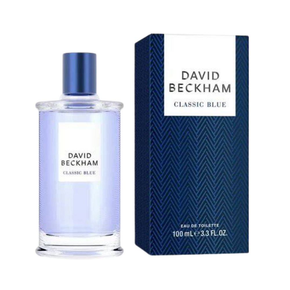 DAVID BECKHAM Classic Blue EDT - 100ml | ديفيد بيكهام عطر كلاسيك بلو للرجال - 100 مل