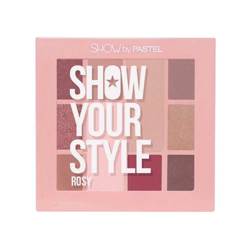Pastel Show Your Style Eyeshadow Set - 8X1.30g - 1.30g |باستيل باليت اي شادو شو يور ستايل - 1.30 غ