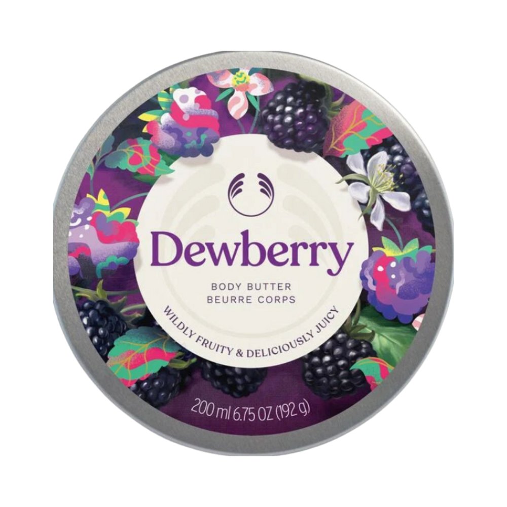 The Body Shop Dewberry Body Butter - 200ml | ذا بودي شوب ديو بيري زبدة جسم - 200مل