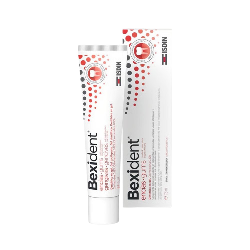 ISDIN Bexident Gums Intensive Care Gel Toothpaste - 75ml | ازدن معجون أسنان لأصحاب اللثة الحساسة - 75 مل