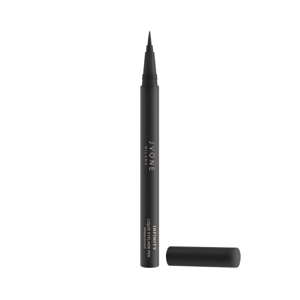 JVONE MILANO Infinity Eyeliner Pen Waterproof - 0.4ml | جيفون ميلانو ايلانر ضد الماء - 0.4 مل