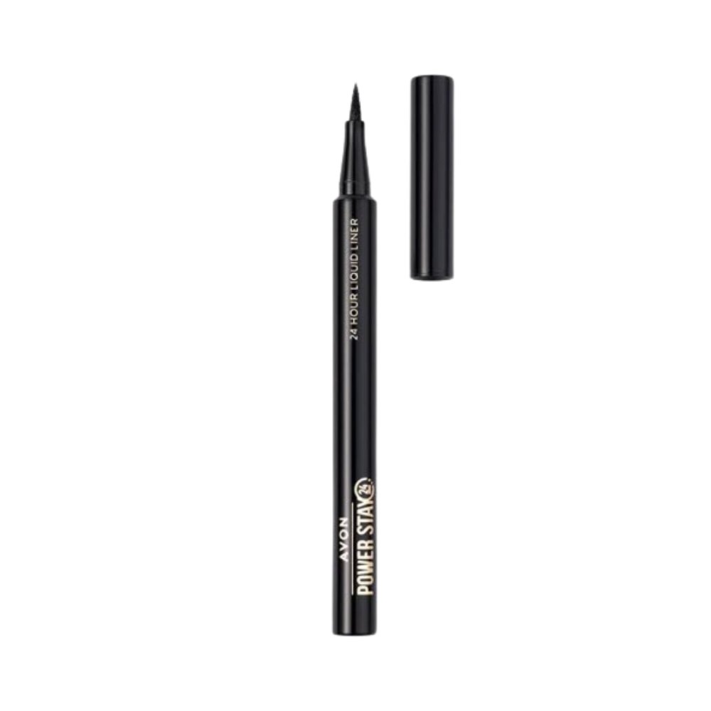 AVON Power Stay 24 Hour Liquid Liner - 1.2ml | افون آيلاينر سائل بثبات 24 ساعة - 1.2مل