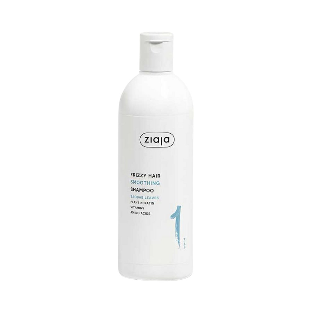 Ziaja Baobab Leaves Smoothing Shampoo for Frizzy Hair - 400ml |جايا شامبو تنعيم الشعر المجعد - 400 مل