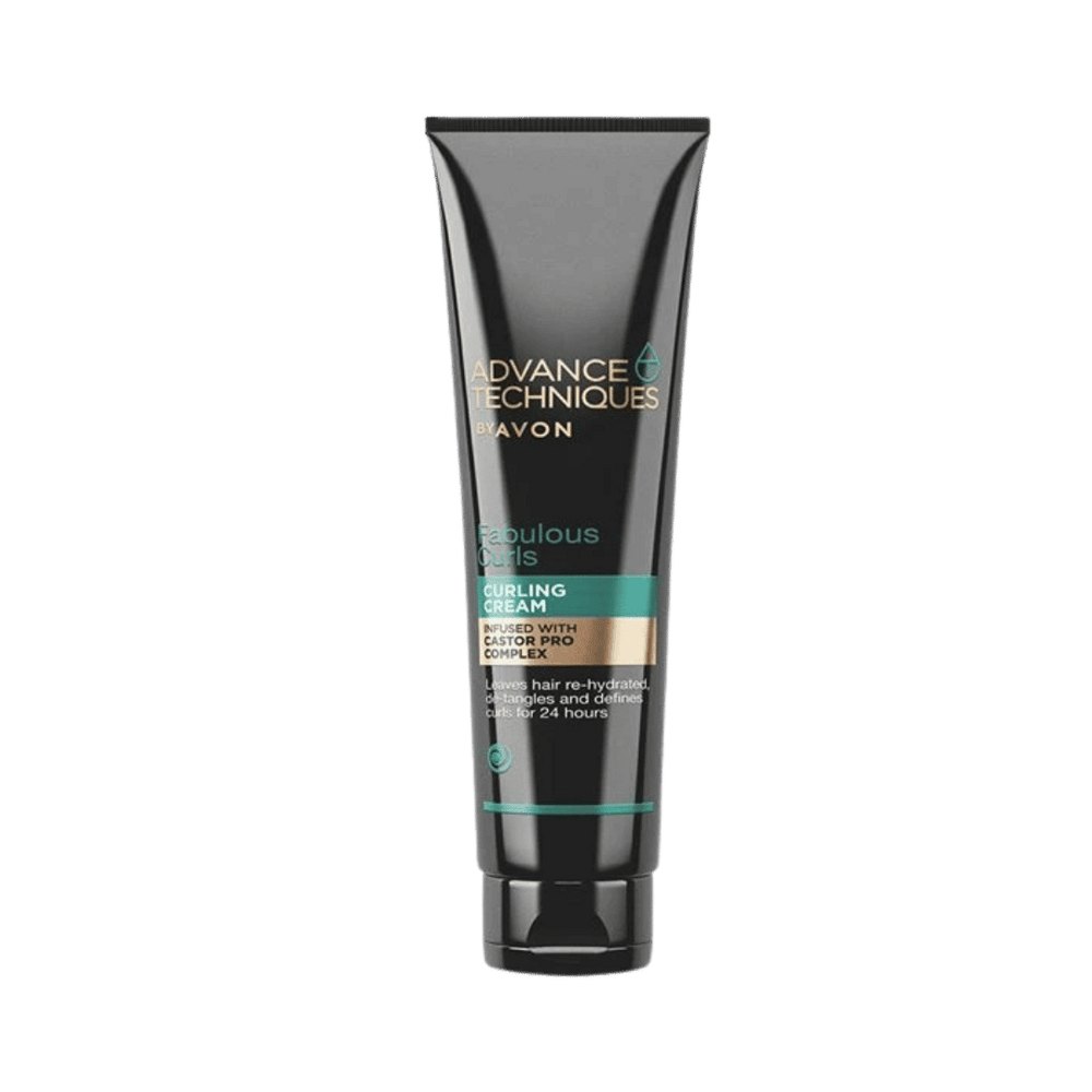 Avon Advance Techniques Fabulous Curls Curling Cream - 150ml | افون كريم لتصفيف الشعر المجعد - 150 مل