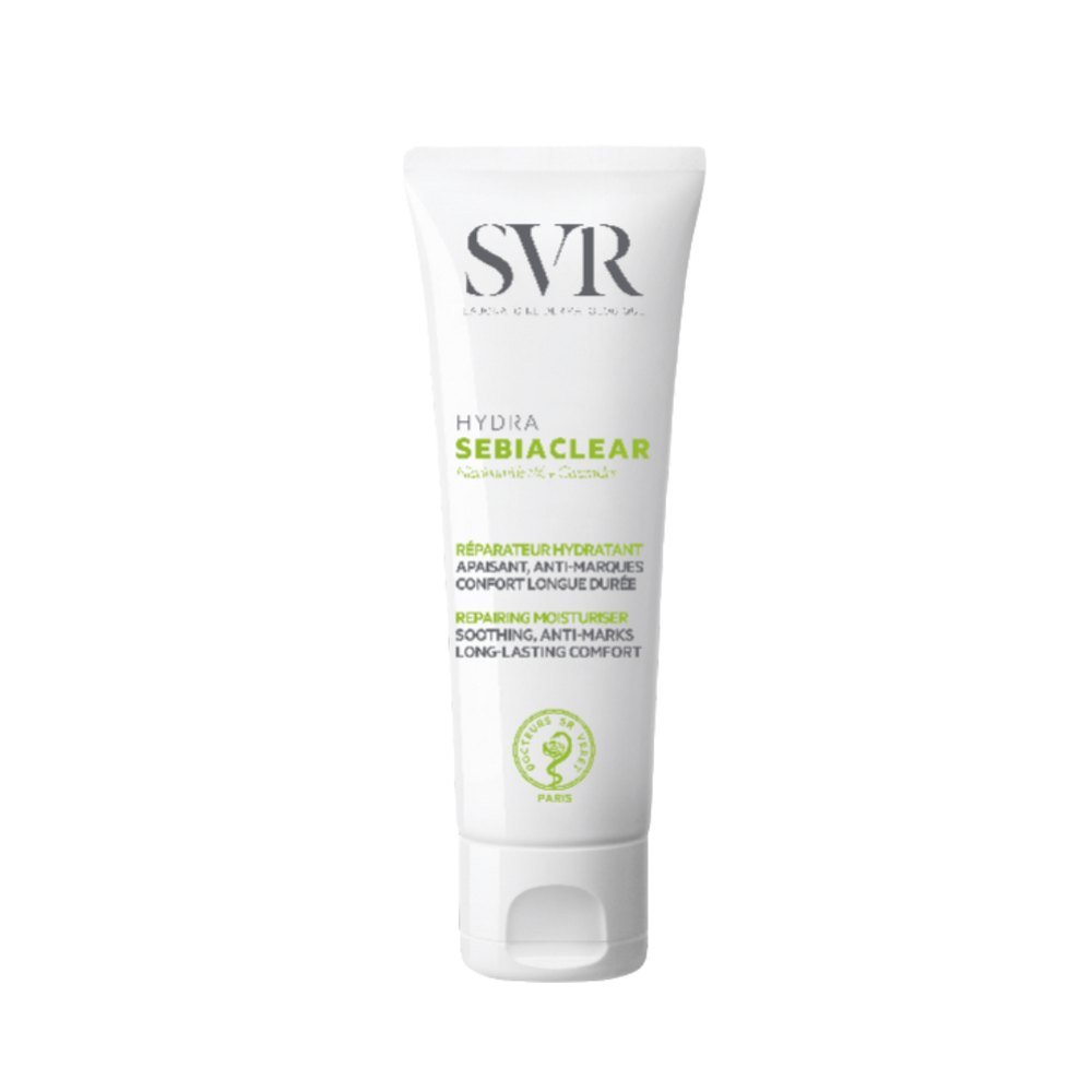 SVR Hydra Sebiaclear Niacinamide 5% + Ceramides - 40ml | اس في ار مرطب بالنياسيناميد 5% + سيراميدات - 40 مل