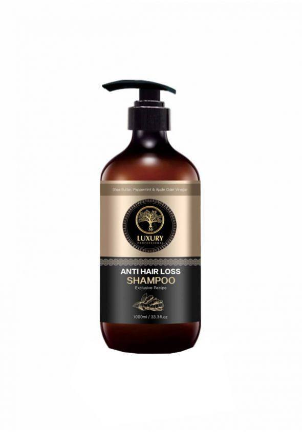 LUXURY Anti Hair Loss Shampoo - 1000ml | لكجري شامبو ضد تساقط الشعر - 1000 مل