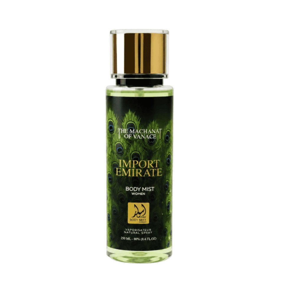ASWAR BODY MIST IMPORT EMIRATE W 250ML | اسوار بدي مست معطر للجسم 250 مل
