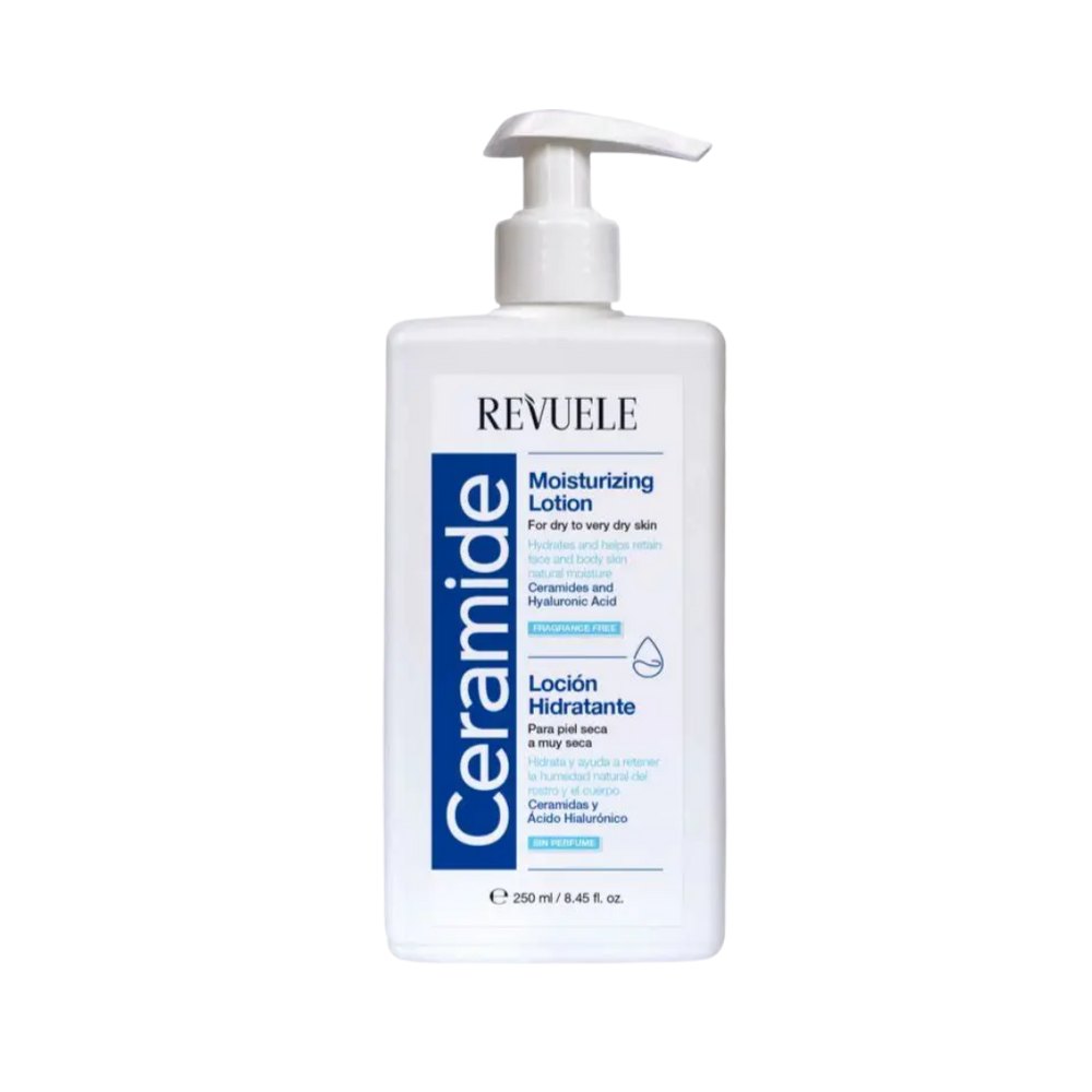 Revuele Ceramide Moisturizing lotion - 250ml | ريفويل لوشن السيراميدات المرطب للجسم والوجه - 250 مل