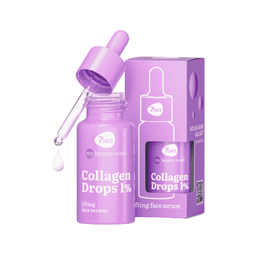 7Days Lifting Face Serum Collagen Drops 1% - 20ml | سفن ديز سيروم شد الوجه بالكولاجين 1% - 20 مل
