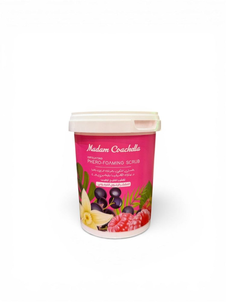 Madam Coachella Phero-Foaming Scrub - 500ml | مدام كوتشيلا سكراب مقشر للجسم فيرو فومينغ - 500 مل