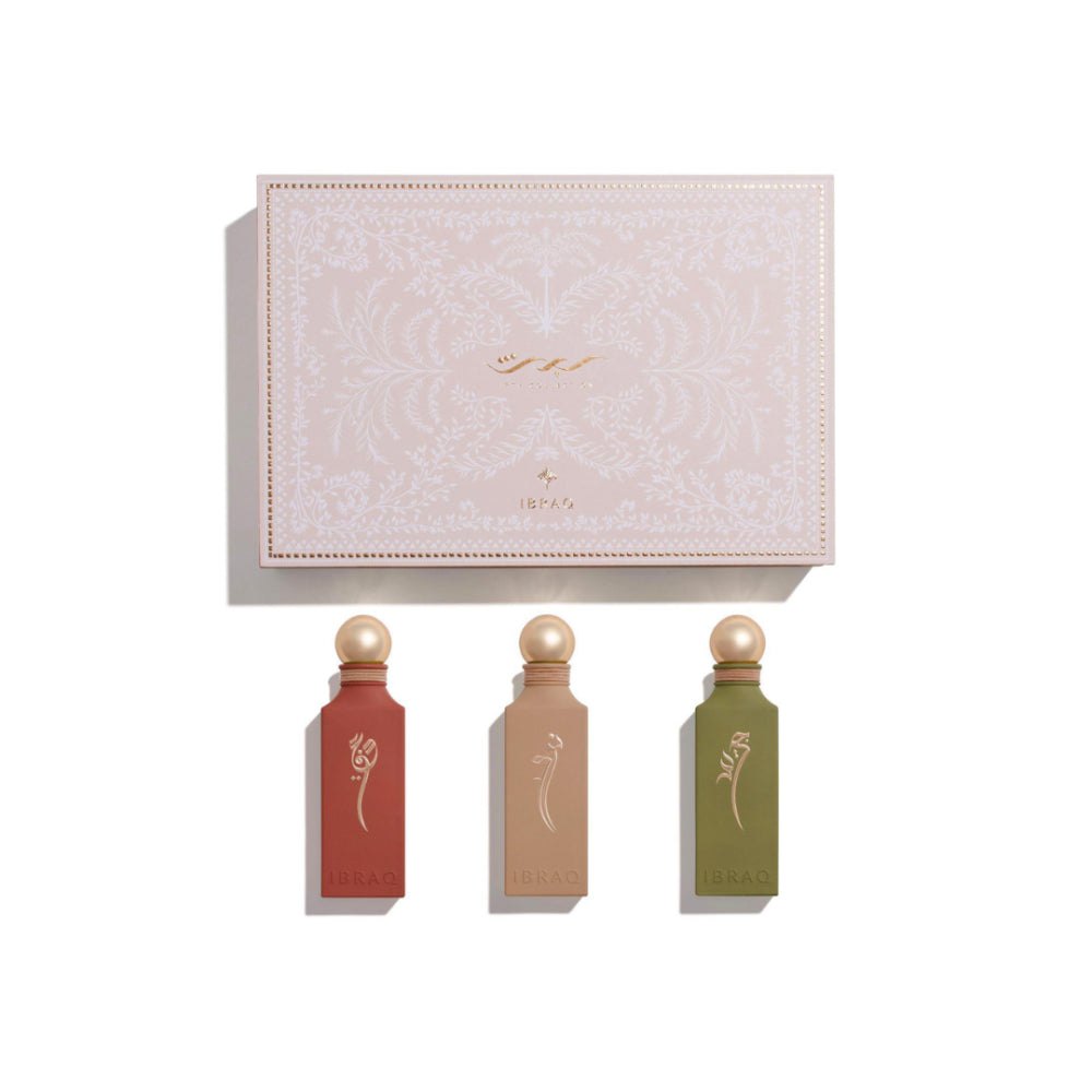 IBRAQ Ibrahim Al-Qurashi Irth Collection - 3x100ml | ابراهيم القرشي مجموعة ارث دايموند 3 × 100 مل