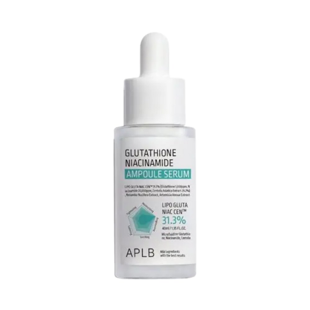 APLB Glutathione Niacinamide Ampoule Serum - 40ml | سيروم الجلوتاثيون و النياسيناميد - 40مل