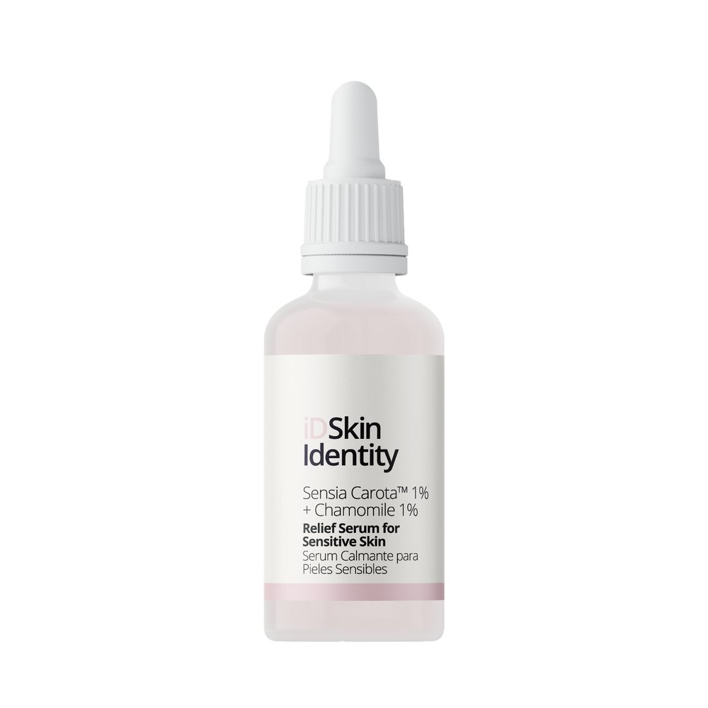 iD Skin Identity Relief Serum for Sensitive Skin 2% - 30ml | اي دي سكين سيروم مُهدِّئ للبشرة الحساسة - سينسيا كاروتا 1% + بابونج 1% - 30 مل