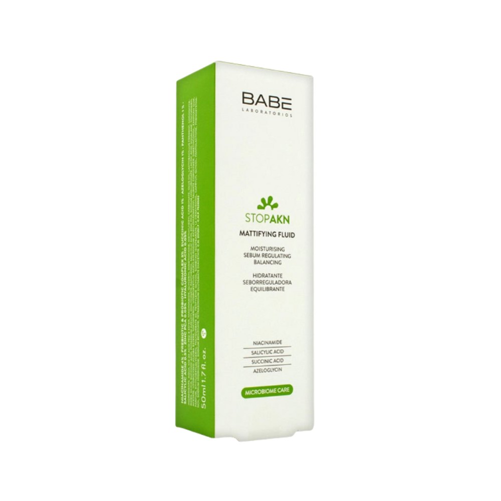 BABE Stop Akn Mattifying Fluid - 50ml | بابيه سائل مرطب للبشرة - 50مل