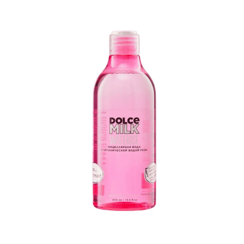 DOLCE MILK Waterose Micellar Water - 400ml | دولتشي ميلك ماء ميسيلار بماء الورد - 400 مل