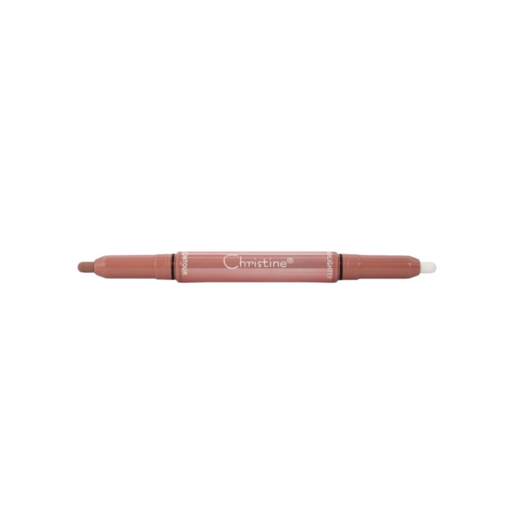 Christine 2 In 1 Contour & Highlighter Pen - 3g | كريستين قلم 2 في 1 للكونتور والهايلايتر - 3غ
