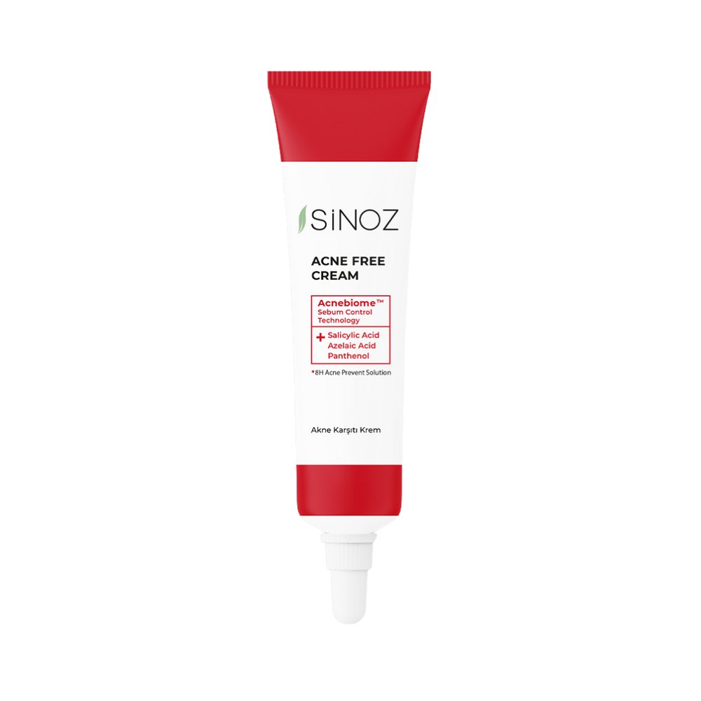 Sinoz Acne Free Acne Cream - 15ml | سينوز كريم المضاد لحب الشباب – 15 مل