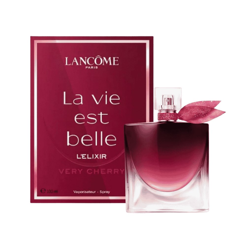 LANCOME LA VIE EST BELLE L'ELIXIR VERY CHERRY EDP - 100ml | لانكوم عطر لا في بيل اليكسير فيري شيري - 100مل