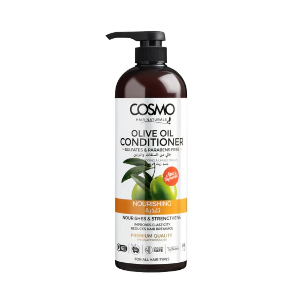 COSMO Olive Oil Nourishing Conditioner - 1000ml | كوزمو بلسم للشعر مغذي بزيت الزيتون - 1000 مل