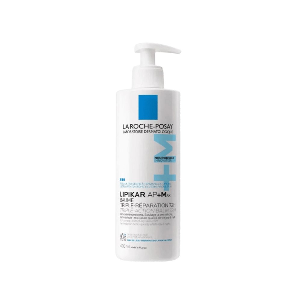 La Roche-Posay Lipikar AP+Max Baume - 400ml | لاروش بوزيه كريم مرطب للجسم بتركيبة إصلاح ثلاثية - 400مل