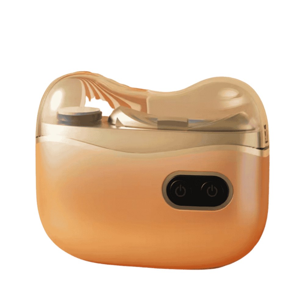 Nabun 2 In 1 Electric Nail Clipper Orange |جهاز نابون الكهربائي 2 في 1 لقص الأظافر باللون البرتقالي