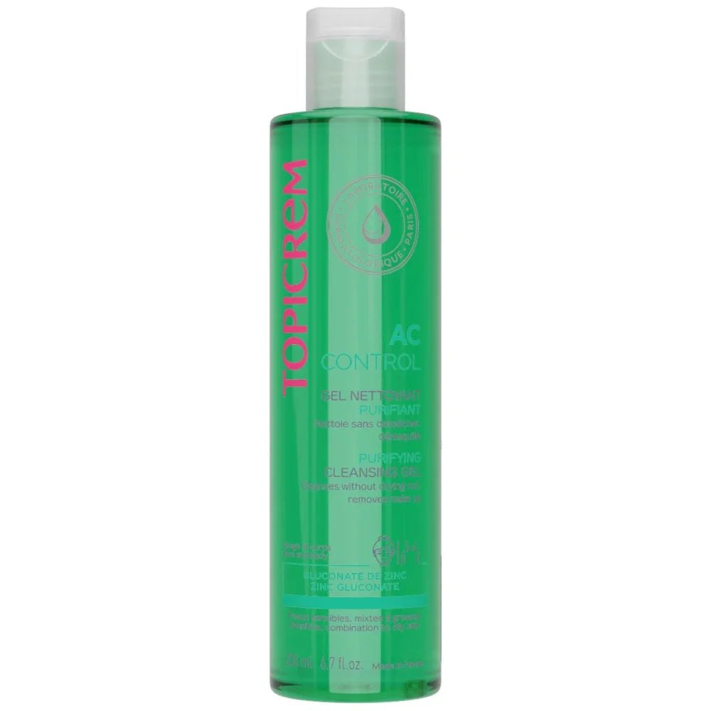 TOPICREM AC Control Cleansing Gel - 200ml | توبيكريم غسول جل مننقي للوجه و الجسم - 200 مل