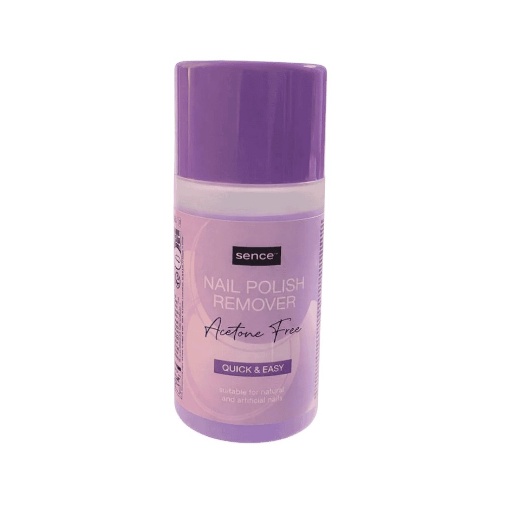 Sence Beauty Nail Polish Remover Acetone Free Basic - 150ml | سينس بيوتي مزيل طلاء أظافر خالي من الأسيتون - 150مل