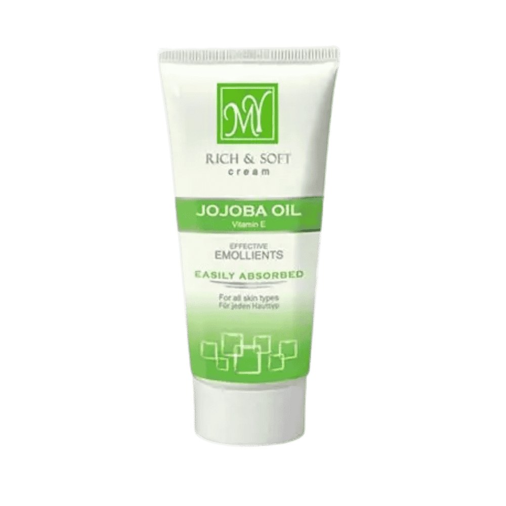 M .Y Rich & Soft Cream Jojoba Oil Easily Absorbed - 50ml | ام واي كريم ريتش آند سوفت زيت جوجوبا - 50مل