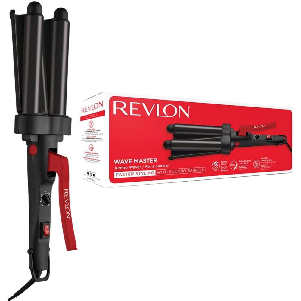 REVLON Wave Master - 120w | ريفلون مكواة تمويج الشعر - 120 واط