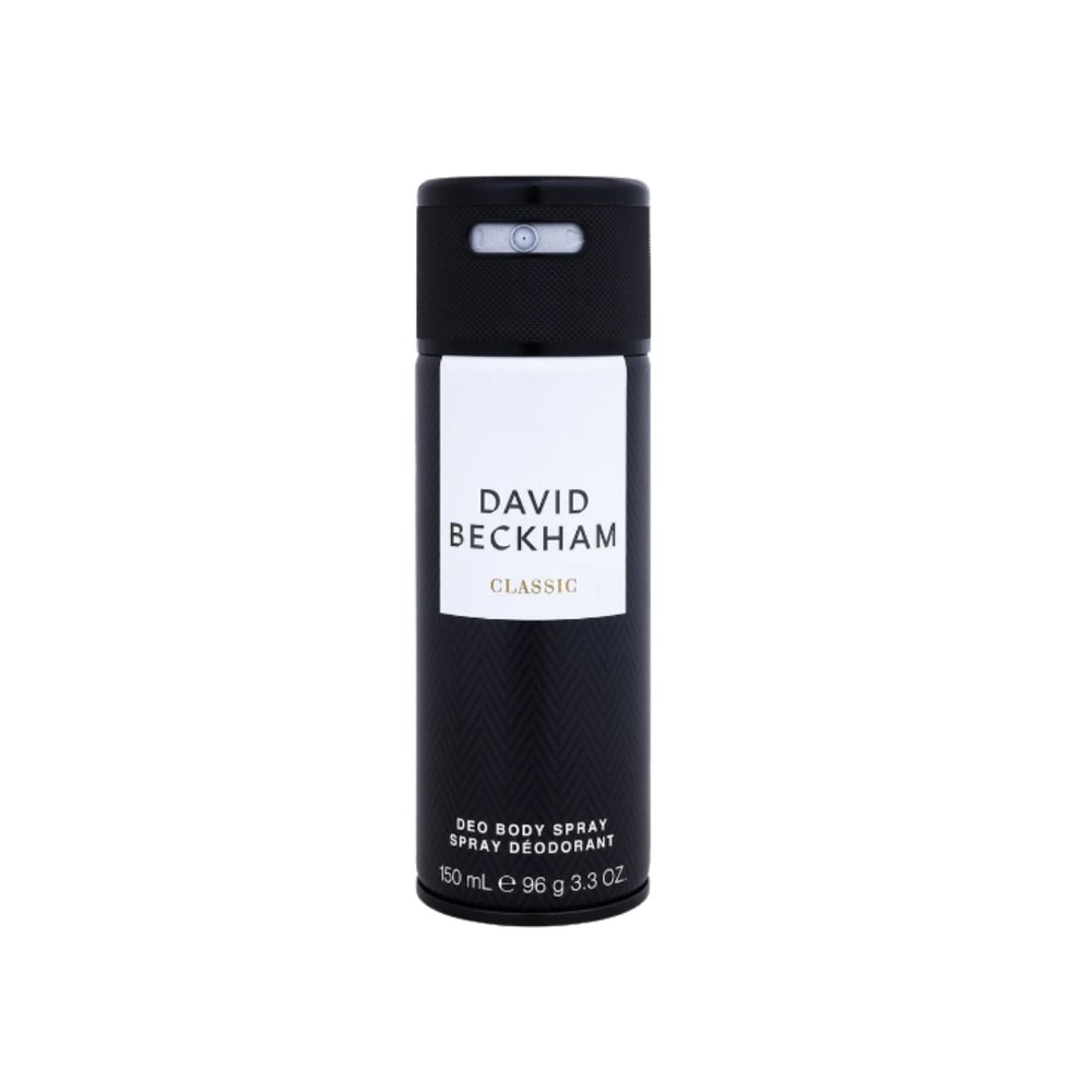 David Beckham Classic Deodorant Spray - 150ml | ديفيد بيكهام كلاسك بخاخ للجسم للرجال - 150 مل
