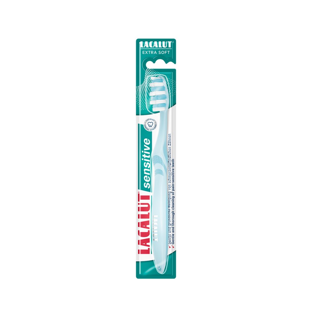 Lacalut Sensitive toothbrush Extra Soft | لاكالوت فرشاة أسنان ناعمة