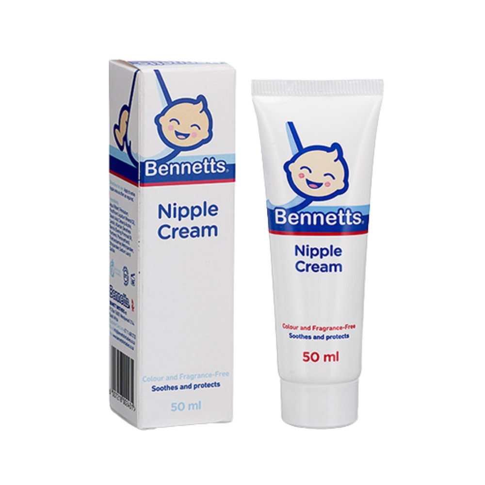 Bennetts Nipple Cream Soothes And Protects - 50ml |بينيتس كريم حلمات بينيتس يلطف ويحمي - 50 مل