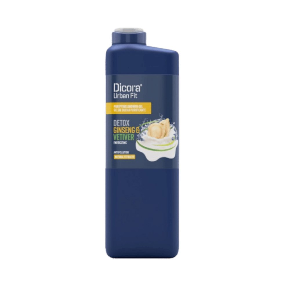 Dicora Purifying Shower Gel Ginseng & Vetiver - 750ml | ديكورا شاور جيل بالجينسنغ - 750 مل