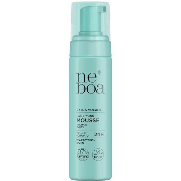 Neboa Extra Volume Styling Mousse - 200ml | نيبوا موس الشعر لتصفيف سهل وتحسين حالة الشعر - 200 مل