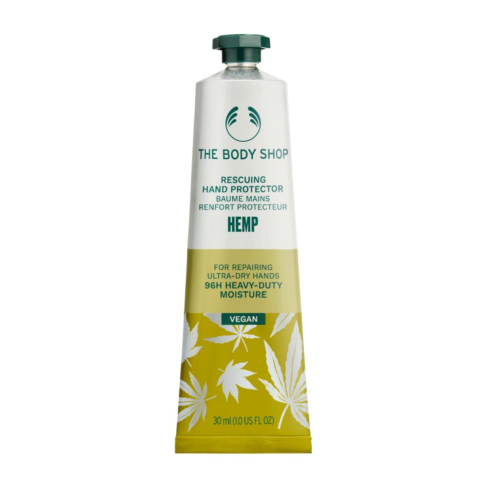 The Body Shop Rescuing Hand Protector Hemp - 30 ml | ذا بودي شوب كريم مرطب لليدين ببذزر القنب - 30 مل