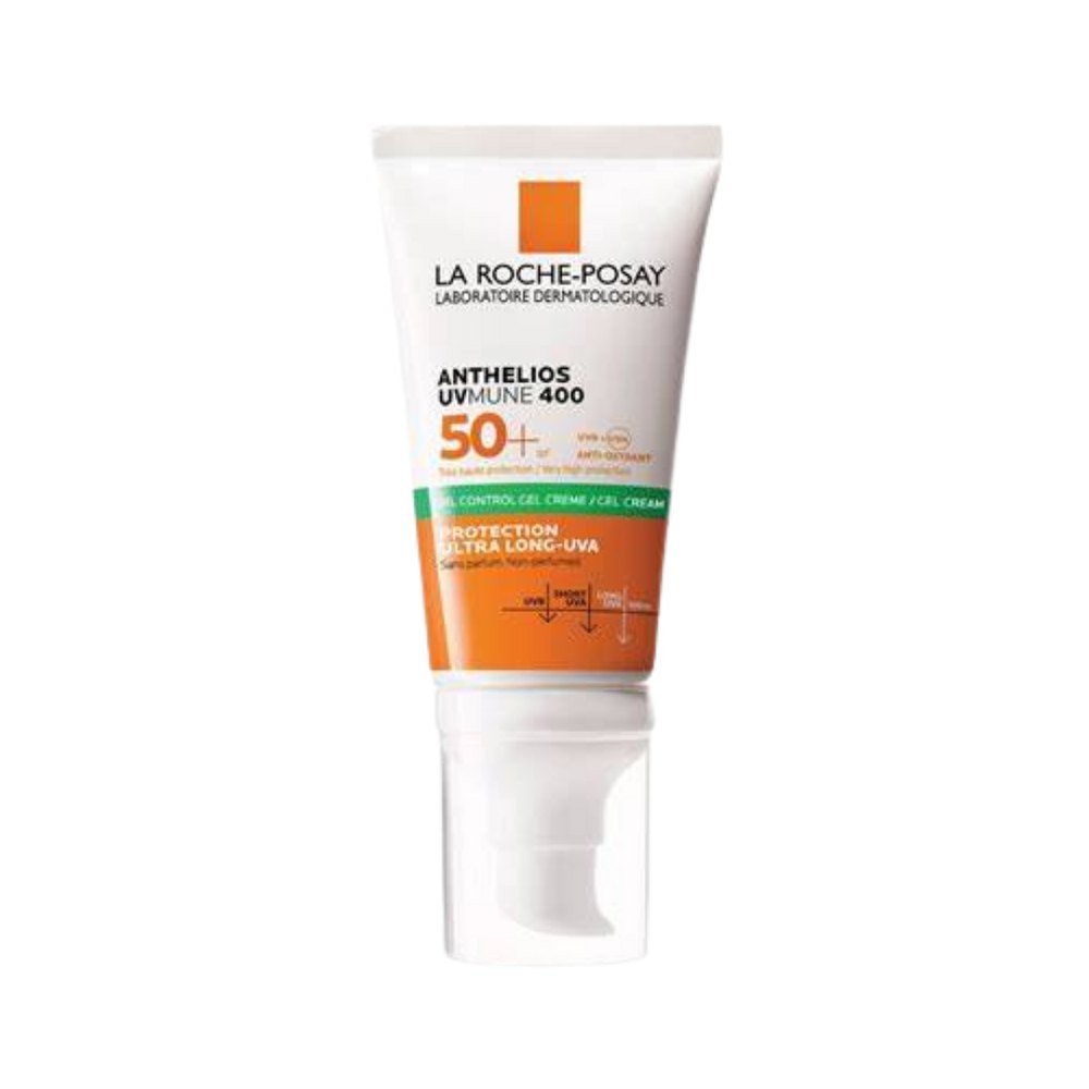 LA ROCHE-POSAY Innovation Anthelios Uvmune 400 Oil Control Gel Cream SPF50 - 50ml | لاروش بوزيه واقي شمسي بعامل حماية 50 - 50 مل