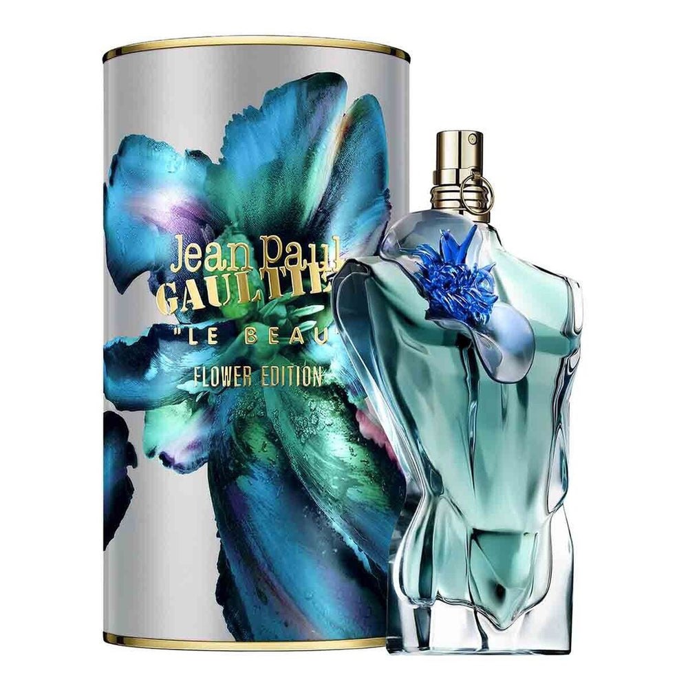 Jean Paul Gaultier Le Beau FLOWER EDITION EDP 125 ml | جان بول غوتييه عطر لو بو فلاور إديشن للرجال 125 مل