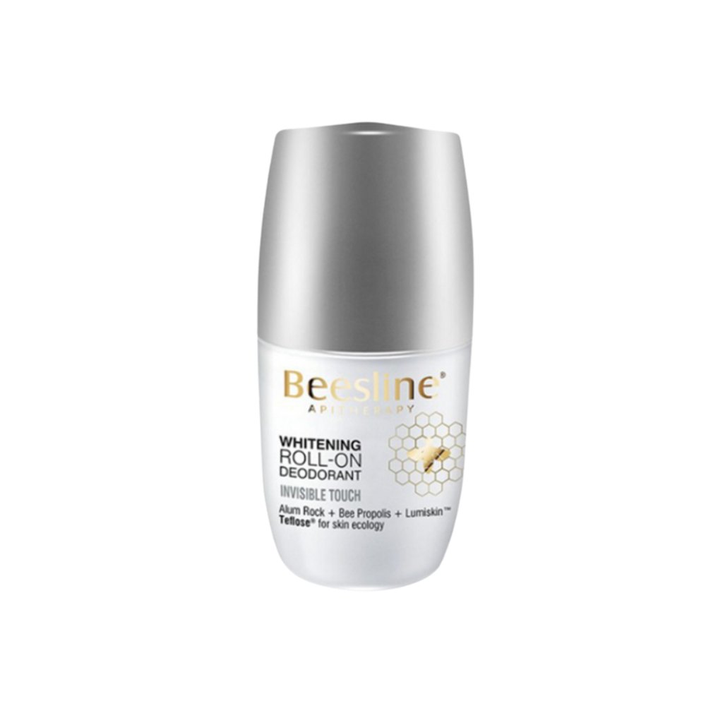 Beesline Whitening Roll-On Deodorant - Invisible Touch - 50ml | بيزلين رول اون مزيل تعرق و يفتح الجلد - 50 مل