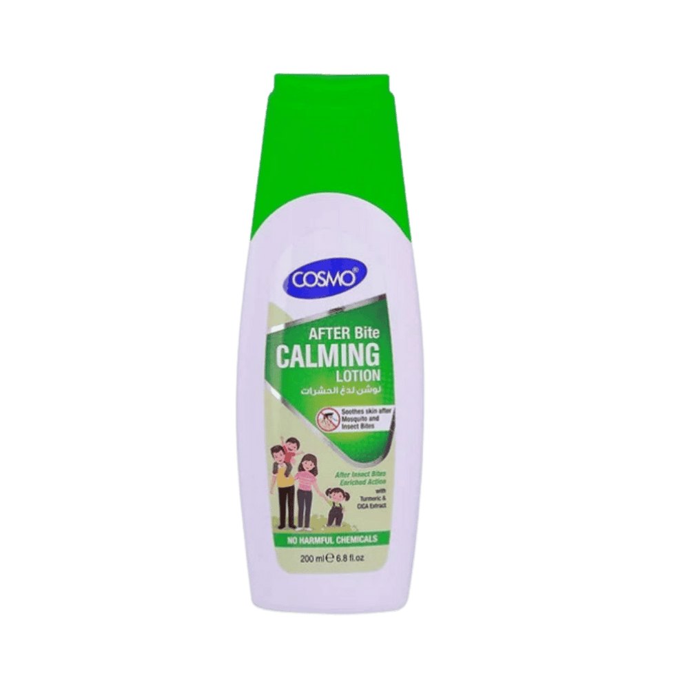 COSMO COSMETICS BODY CALMING LOTION AFTER BITE - 200ml | كوزمو كوزمتكس لوشن مهدئ بعد لدغات الحشرات - 200مل