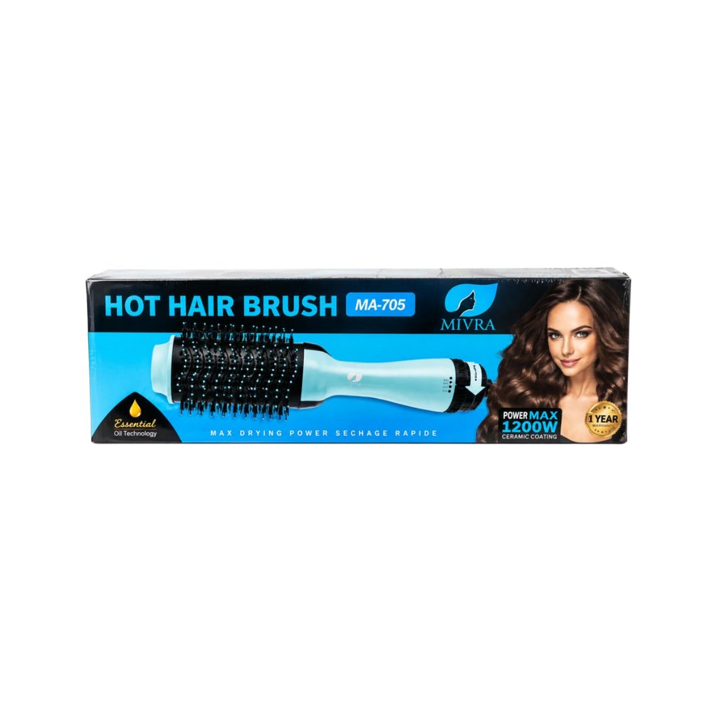 MAYRA Hot Hair Brush Power Max Rise 1200W | فرشاة شعر حرارية 1200 واط