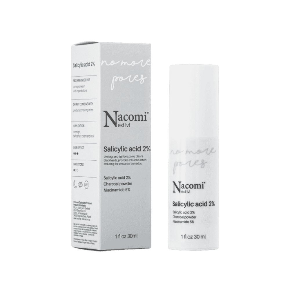 Nacomi Salicylic Acid 2% - 30ml | ناكومي سيروم ساليسيليك اسيد 2% لعلاج المسامات الواسعة - 30 مل