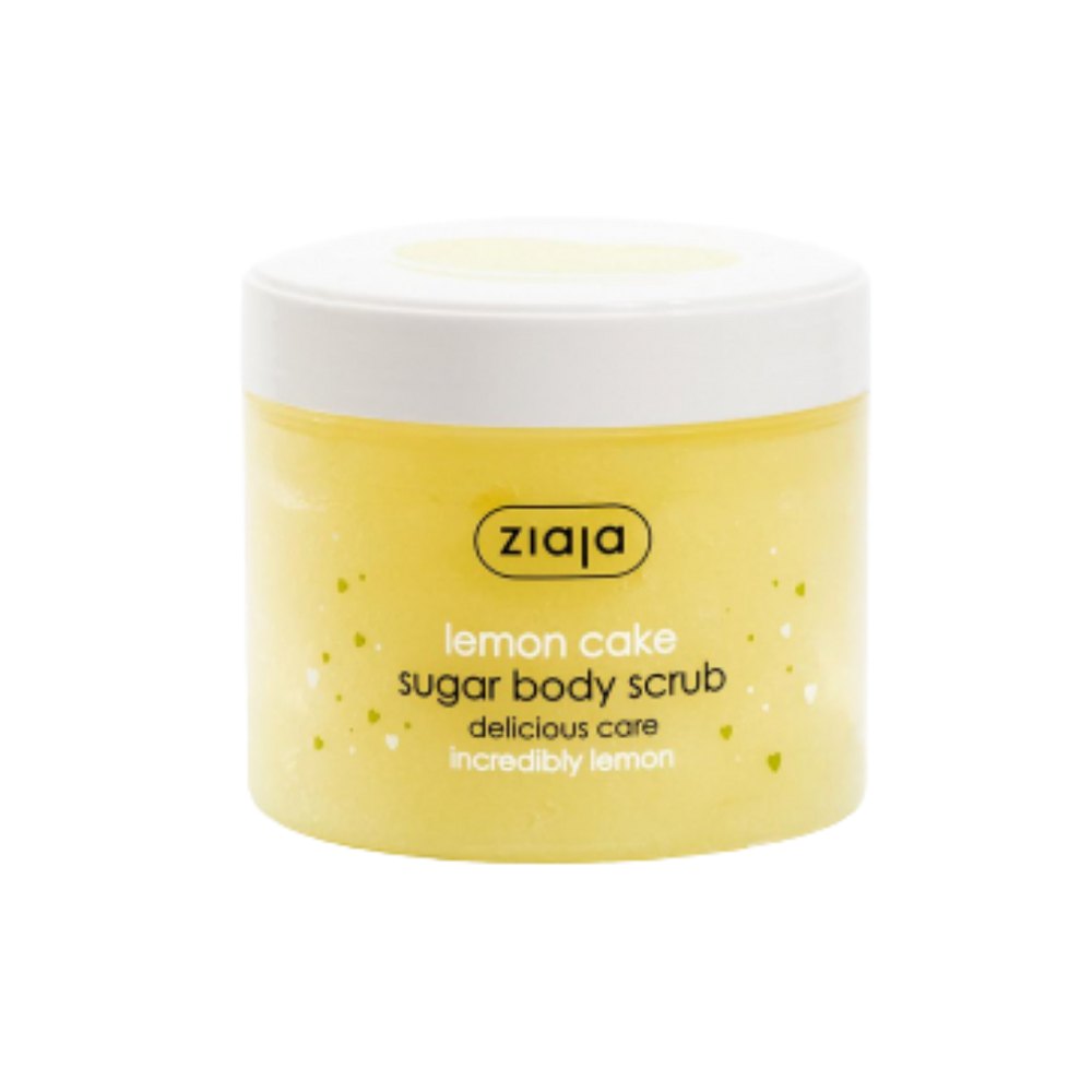 ziaja Lemon Cake Sugar Body Scrub - 300ml | جايا سكراب مقشر للجسم برائحة كيك الليمون - 300 مل