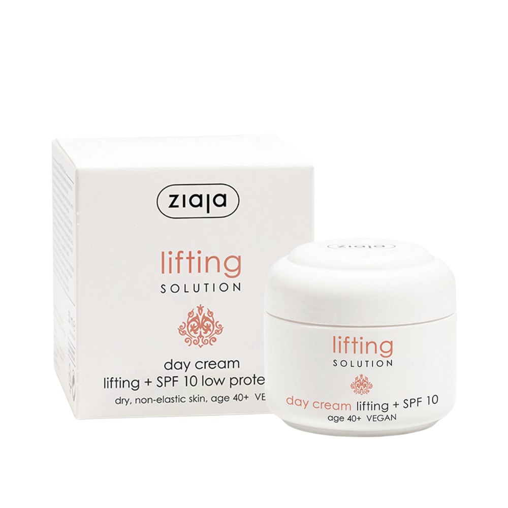 Ziaja Lifting Solution Anti-Wrinkle Day Cream - 50ml | جايا كريم النهار المضاد للتجاعيد ليفتينغ سوليوشن – 50 مل
