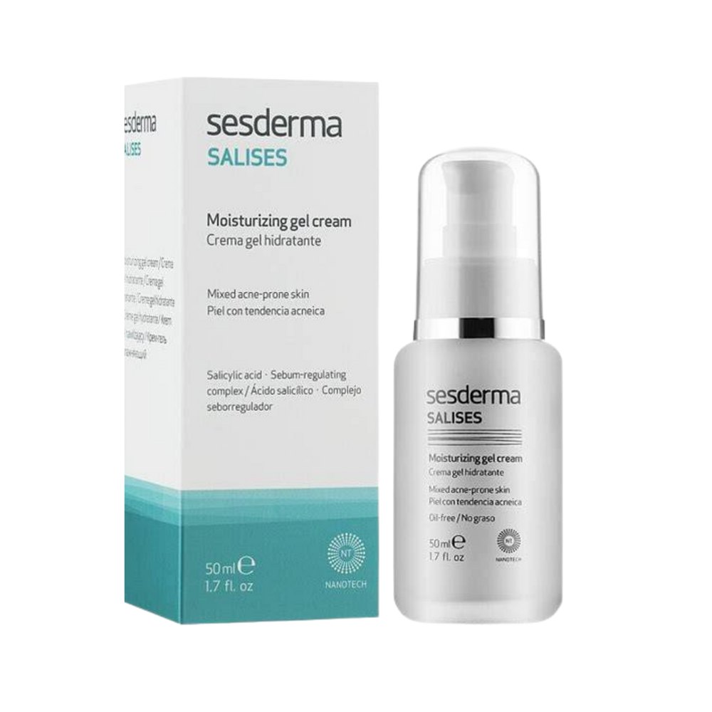 Sesderma Salises Facial Mosturising Gel Cream - 50ml | سيسديرما مرطب جل للوجه - 50 مل