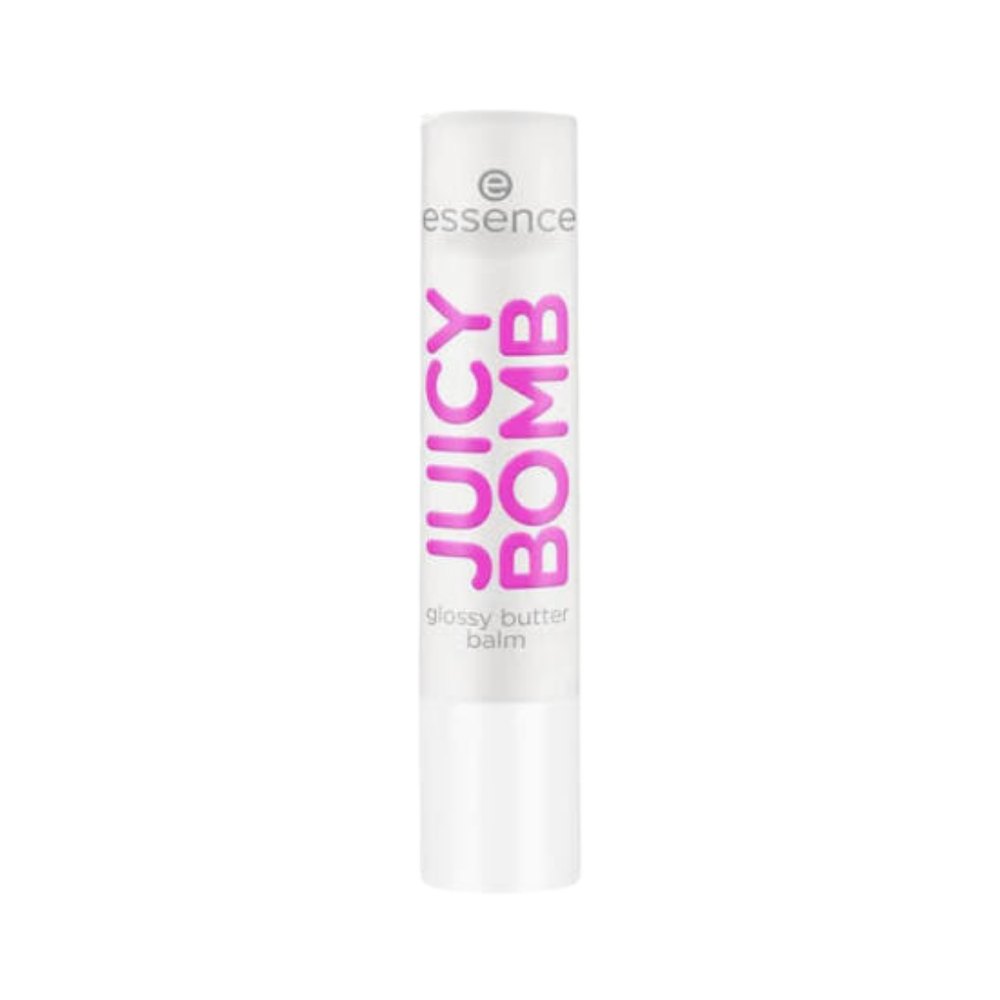 essence JUICY BOMB glossy butter balm - 2.5g | ايسنس بلسم شفاه اللامع بقوام زبدي - 2.5 غ