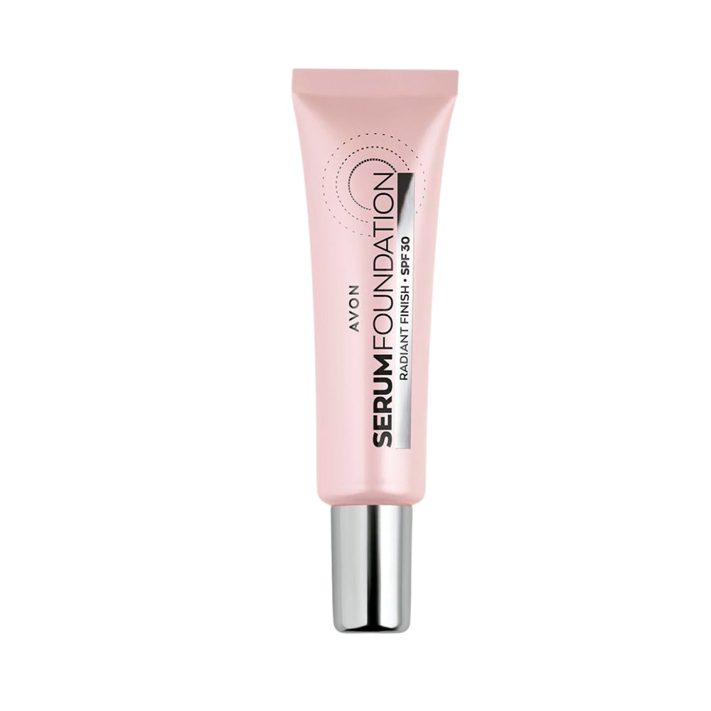 AVON Serum Foundation Radiant Finish Spf 30 - 30ml |أفون كريم أساس سيروم بلمسة مضيئة مع واقي شمس SPF 30 - 30 مل