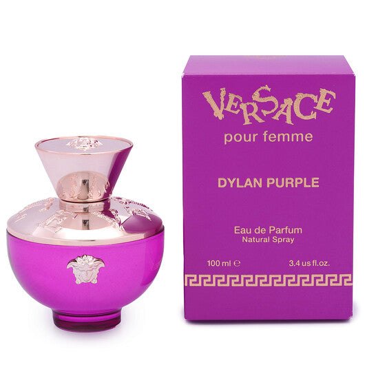 VERSACE Pour Femme Dylan Purple EDP - 100ml | فيرساتشي عطر ديلان بيربل او ديو بارفان للنساء - 100 مل
