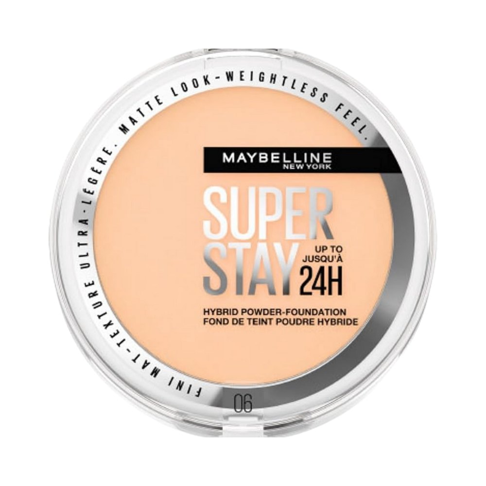 Maybelline Super Stay 24H Hybrid Powder Foundation - 9g | ميبيلين بودرة أساس مضغوطة سوبر - 9 غرام