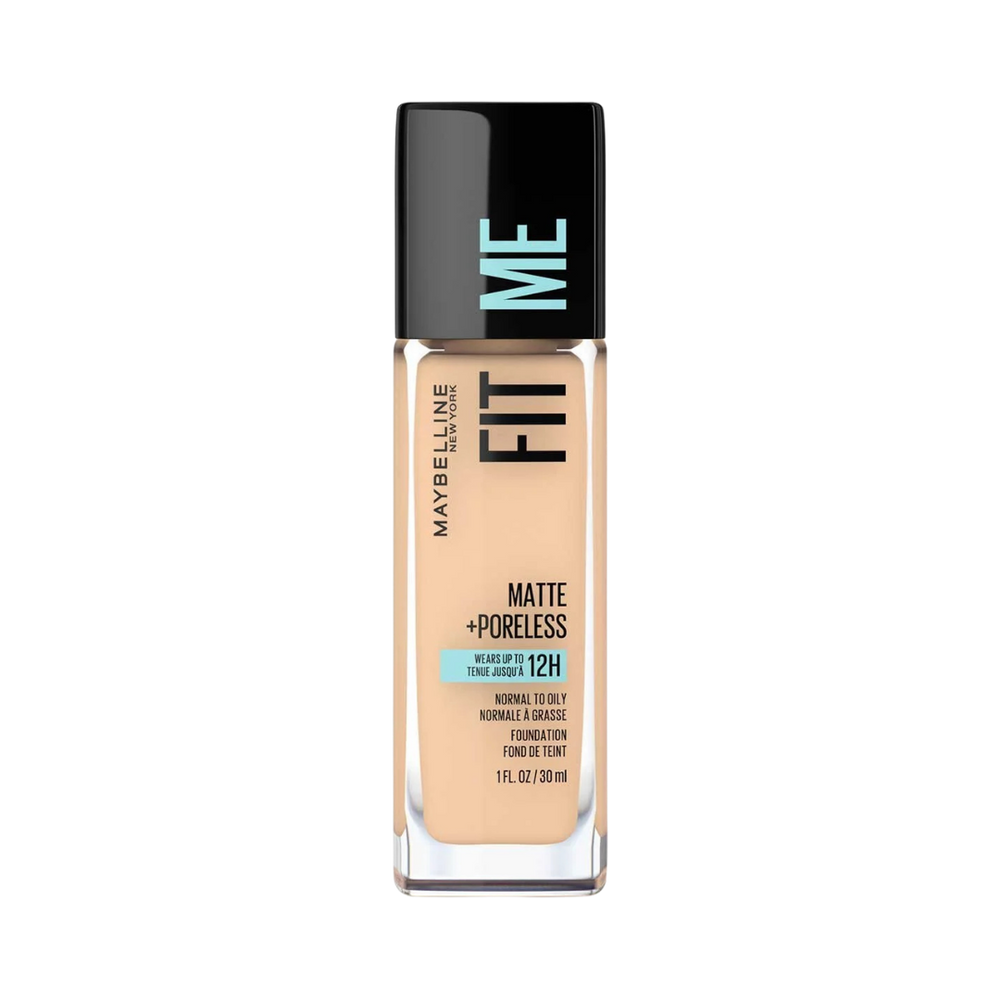 MAYBELLINE Fit Me Foundation Normal To Oily 16h SPF22 - 30ml | ميبيلين كريم أساس للبشرة الدهنية spf22 - 30 مل